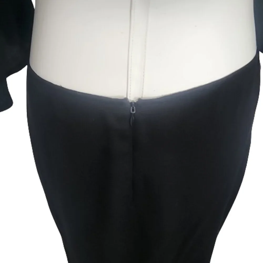 Reformation Benny Cutout Crepe Midi Dress - Picture 9 of 13